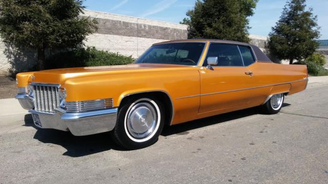 1970 cadillac coupe deville * solid california turnkey driver * 82k miles 71 72