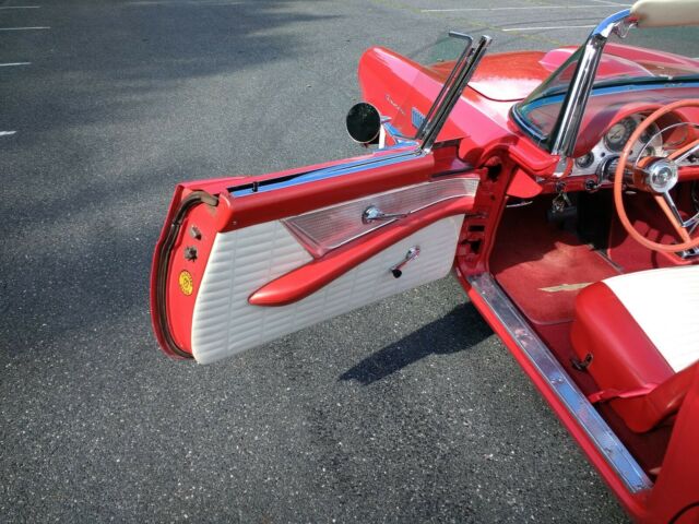 expertly restored flame red with red / white interior