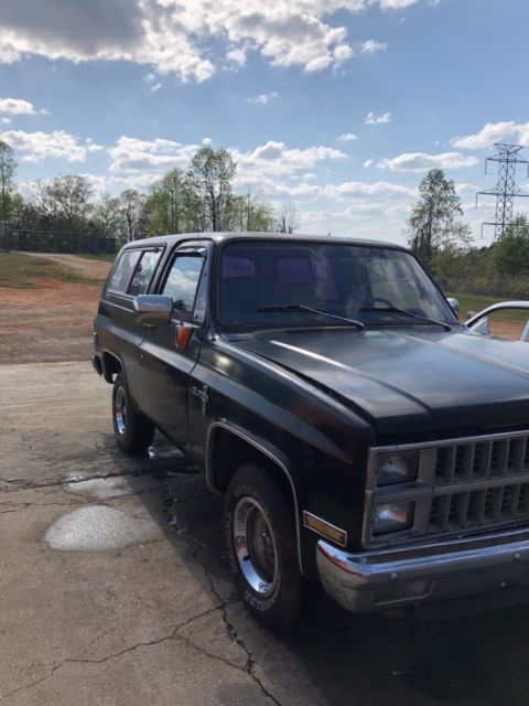 1982 k5 blazer silverado 2wd very low production last year 2wd