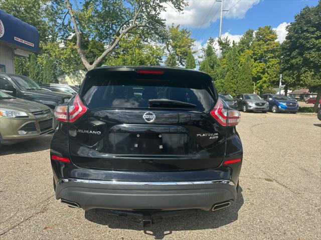 2016 nissan murano platinum
