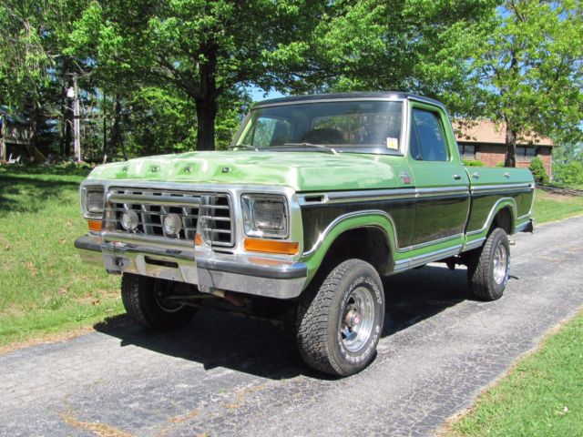 classic 1974 ford 4 x 4 short bed v-8