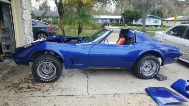 classic 1974 corvette project no motor/tranny (super condition)