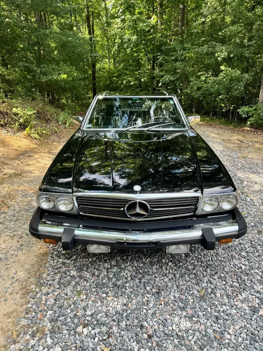 1983 mercedes-benz 300-series black sl