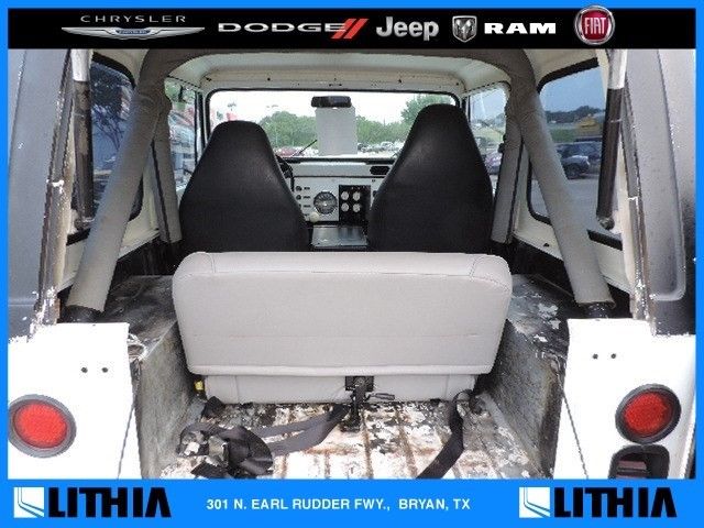white jeep cj-7 with 100,000 miles available now!