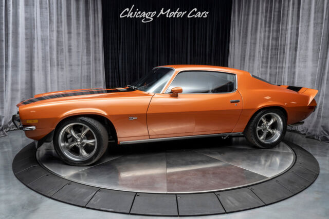 1973 chevrolet camaro z-28 medium orange metallic