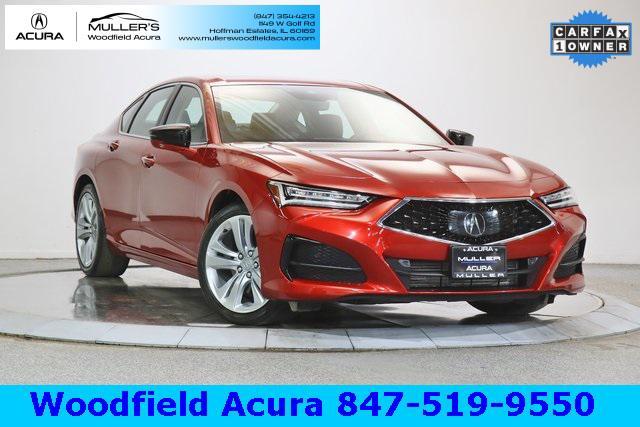 2021 acura tlx technology