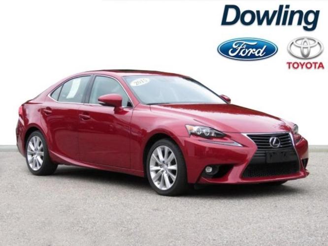 2015 lexus is 250 base awd 4dr sedan for sale in cheshire, connecticut