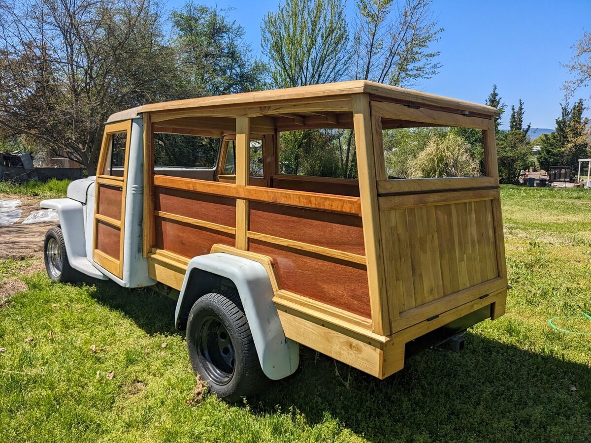 willys jeep station wagon, 1978 corvette 327, 1982 gmc s10 chassis, & t5 trans