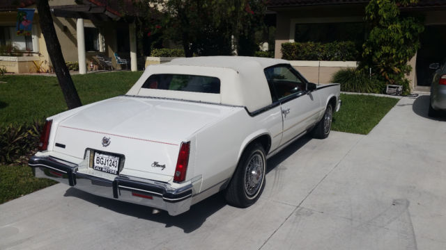 cadillac biarritz convertible 1985