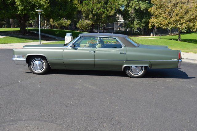 1970 cadillac deville green automatic 23,983 miles