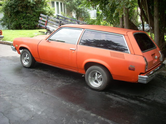 1975 chevrolet vega kamback stationwagon ( v-8 )