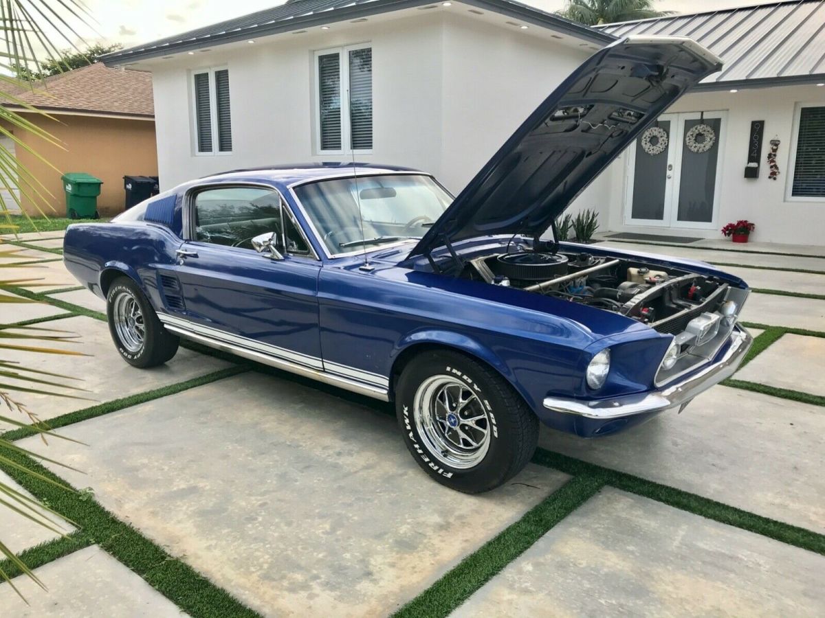 1967 ford mustang fastback gt - v8 - 4 speed manual! - v8