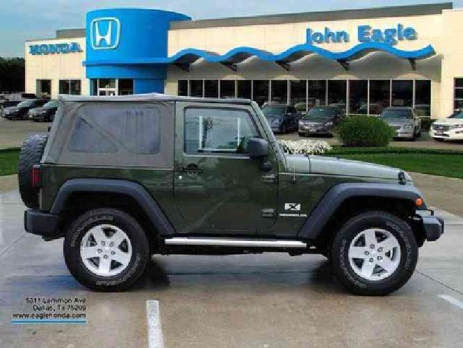 2007 jeep wrangler x in dallas, tx