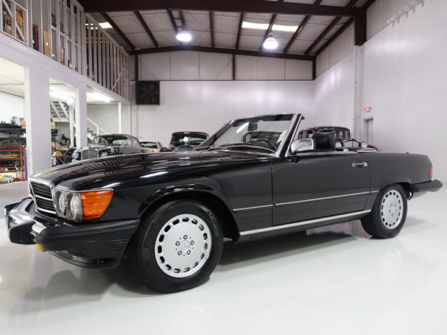 1988 mercedes-benz 560sl, incredible condition! factory removeable hardtop!