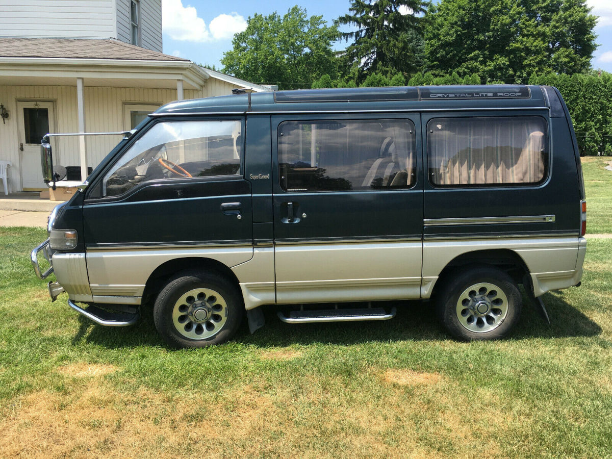 1993 mitsubishi delica starwagon crystal lite roof turbo diesel