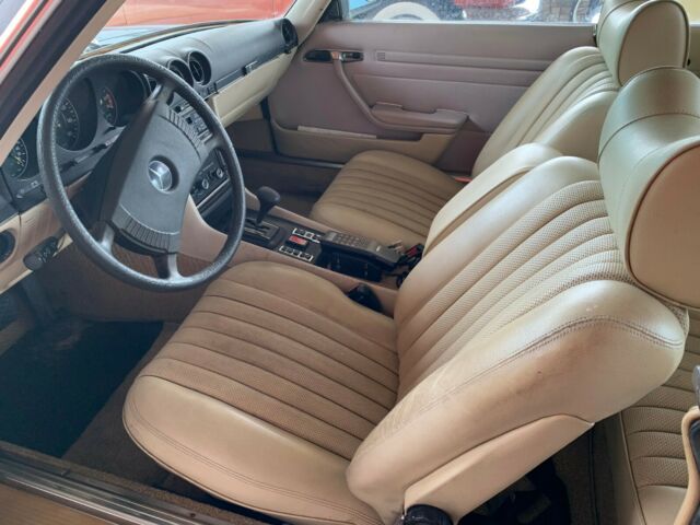 1977 mercedes slc coupe over 30 grand in receipts-newly rebuilt engine