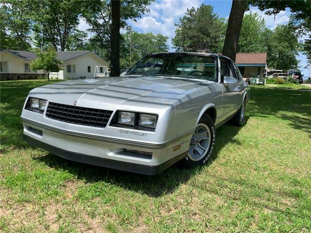 1987 chevrolet monte carlo sport ss gray pickup 8 cylinder engine 5.0l/305 autom