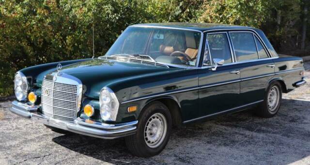 1972 mercedes-benz 280 sel 4.5 84677 miles green sedan v8 4.5l automatic