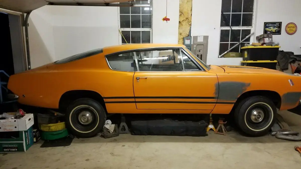 68 barracuda formula s h-code 383 4-speed 3.91 car