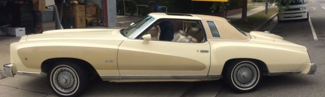 1976 monte carlo landau coupe custom sunroof trunk kit clean