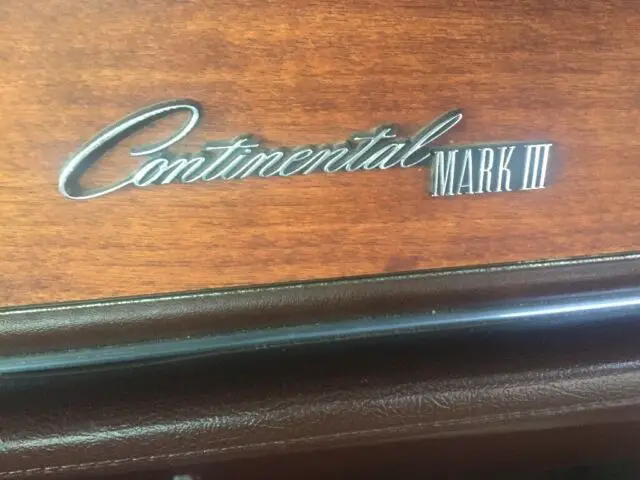 1971 lincoln continental mark iii all factory original
