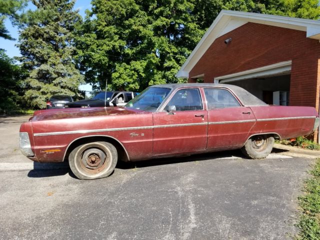 1971 plymouth fury iii 360 engine starts and runs kept in garage since 1989