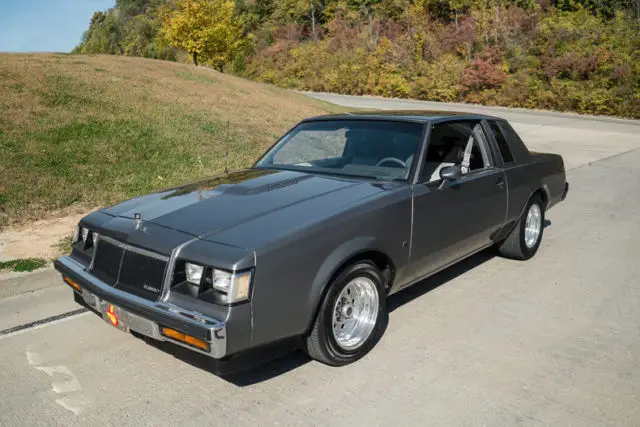 1987 buick regal t-type nicely modified 1 of 1,547 produced