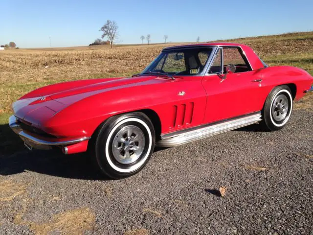 1965 chevrolet corvette 327 cu. in. 365 hp bloomington gold survivor