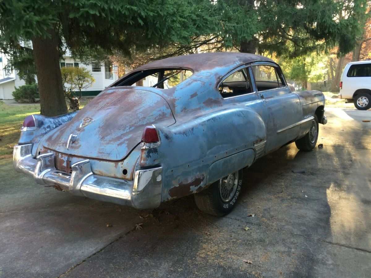 1949 cadillac fastback sedanette , popular project car
