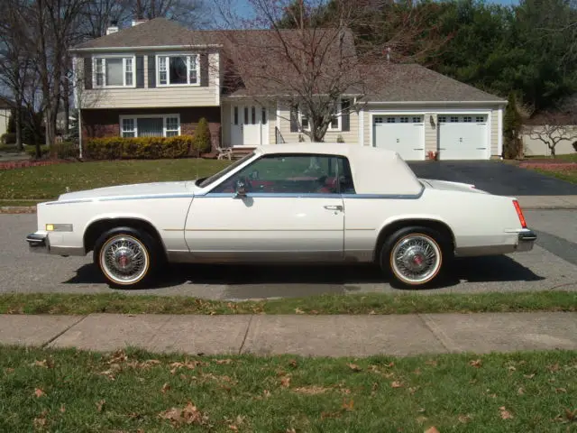1984 cadillac eldorado biarritz convertible no rust 1 owner west coast car bin