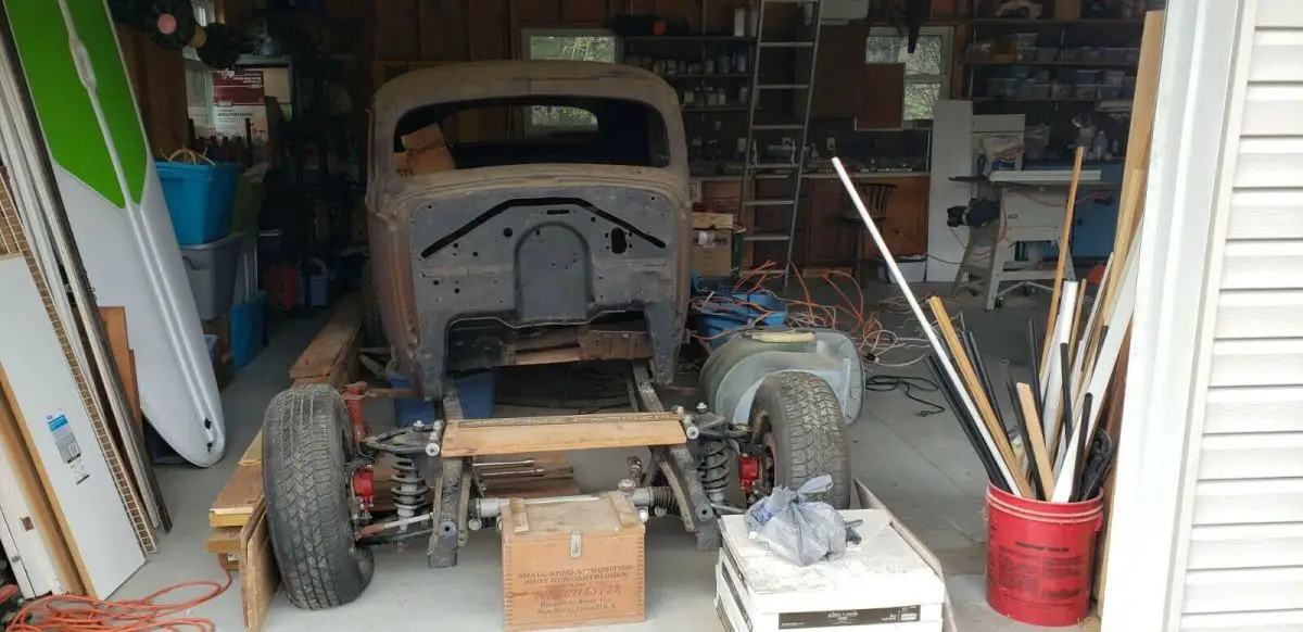 good shape 1936 chevy coupe project car