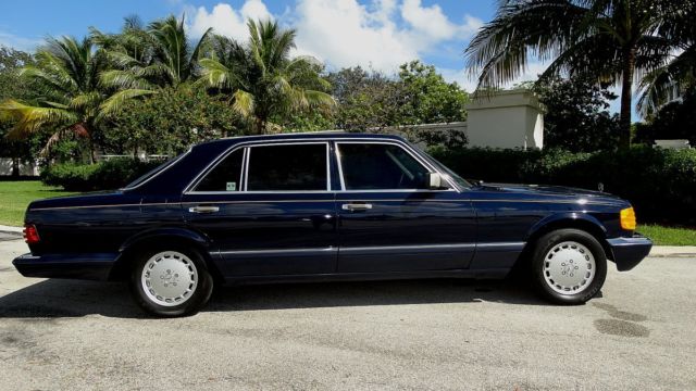 1989 mercedes benz 560 sel premium luxury sedan fl car a must see to appreciate