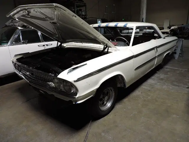 1963 ford galaxie 500 fastback 390 z code cali garage find project