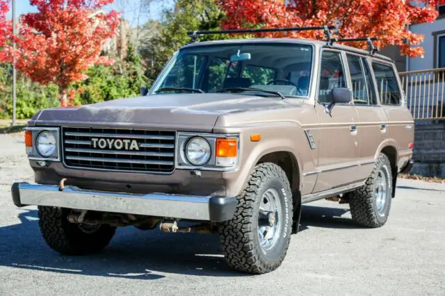 1986 toyota fj60 2f 4-speed 117k survivor, 31" bfg, no rust, fully serviced! wow