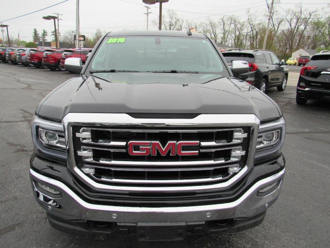 used 2016 gmc sierra 1500 4x4 double cab slt greenville, oh 45331 for sale in greenville, ohio