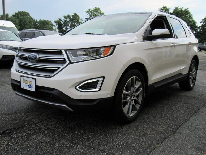 certified 2016 ford edge awd titanium morristown, nj 07960 for sale in morristown, new jersey