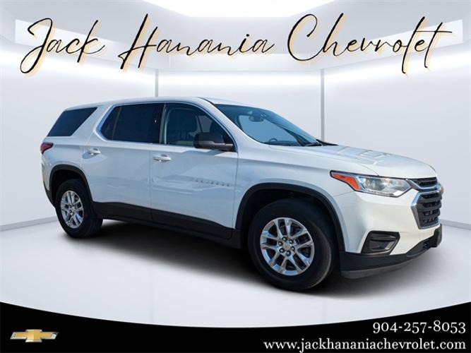 used 2021 chevrolet traverse ls