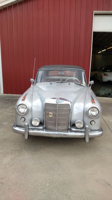 1961 mercedes se220 cabriolet