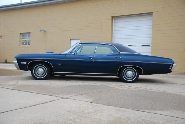 1968 chevrolet impala 4 door hardtop 39,000 original miles all original - nice!!