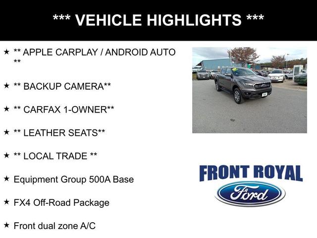 2019 ford ranger lariat