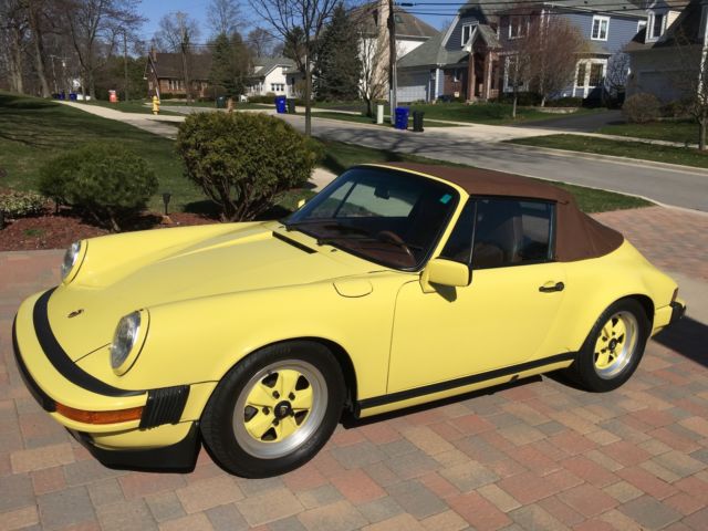 1987 porsche 911 carrera cabriolet - 5-speed g50 gearbox