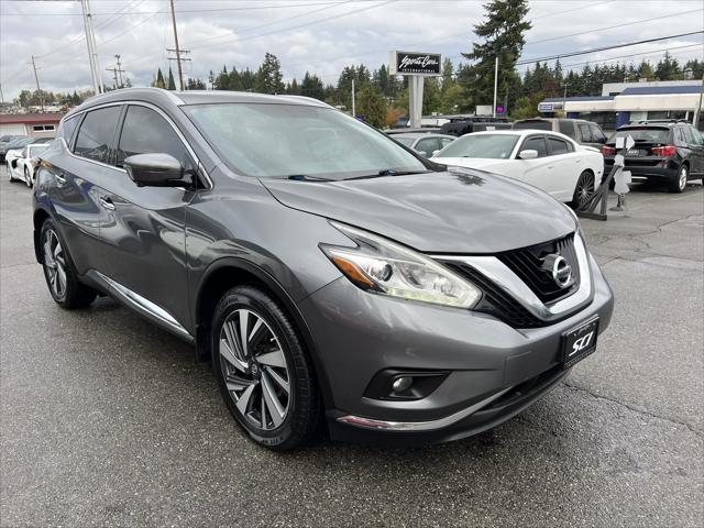 2018 nissan murano platinum