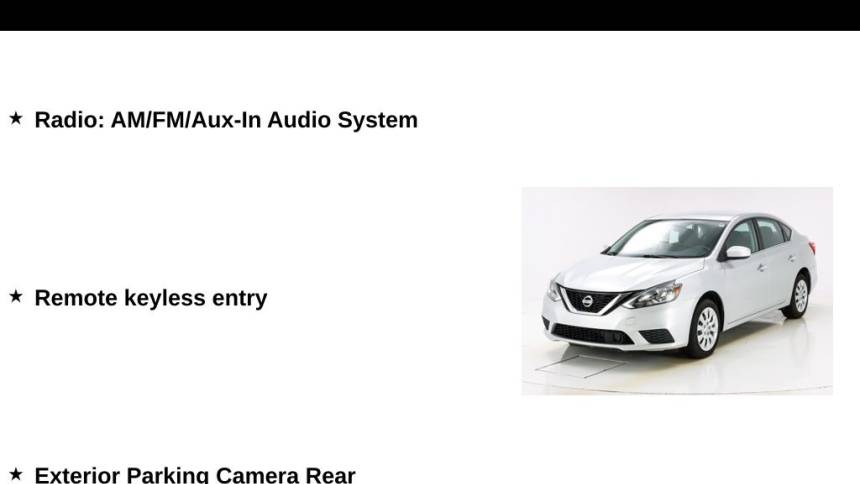 2019 nissan sentra s