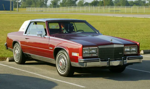 1983 cadillac eldorado biartitz coupe 2-door 4.1l