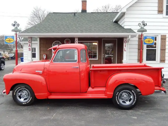 1950 50 chevy 3100 deluxe 5-window * 235 6-cylinder manual * chrome * restored