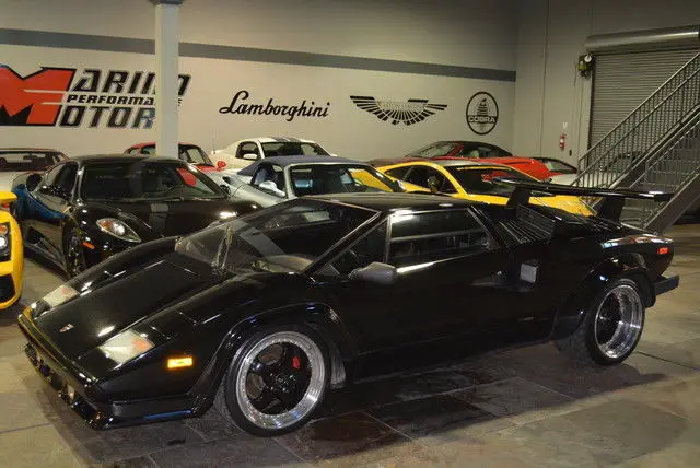 1987 lamborghini countach 5000 qv serviced best priced!