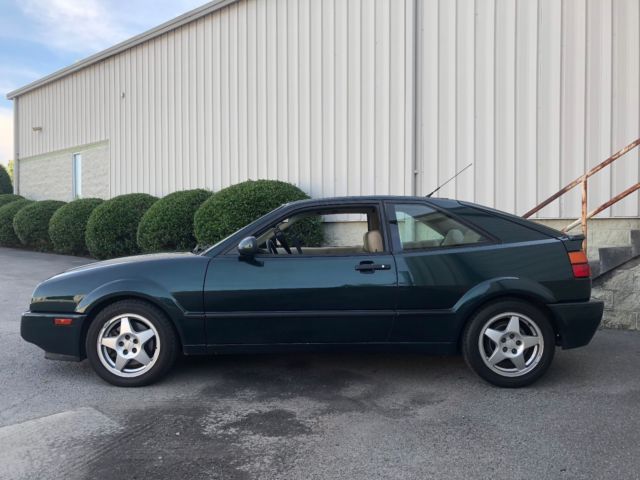 1993 volkswagen corrado slc vr6 lower mileage and records back to new