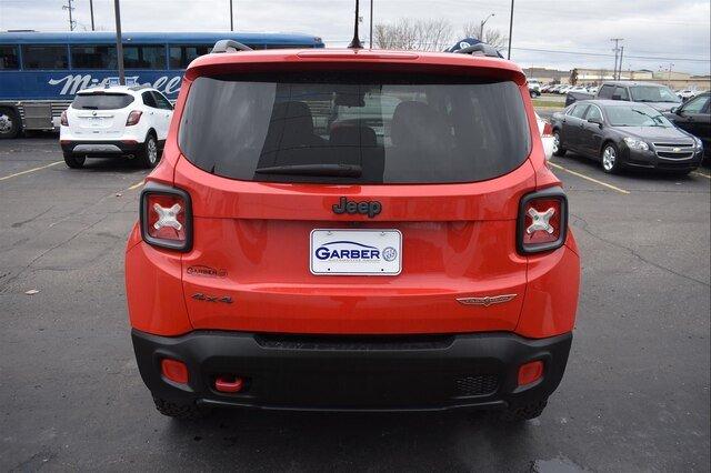 used 2017 jeep renegade 4wd trailhawk saginaw, mi 48603 for sale in saginaw, michigan