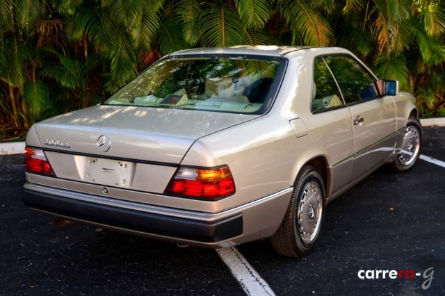1992 mercedes benz 300ce w124 c124 coupe 60k miles smoke silver 1 family owned