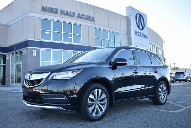 2016 acura mdx 3.5l acurawatch plus package